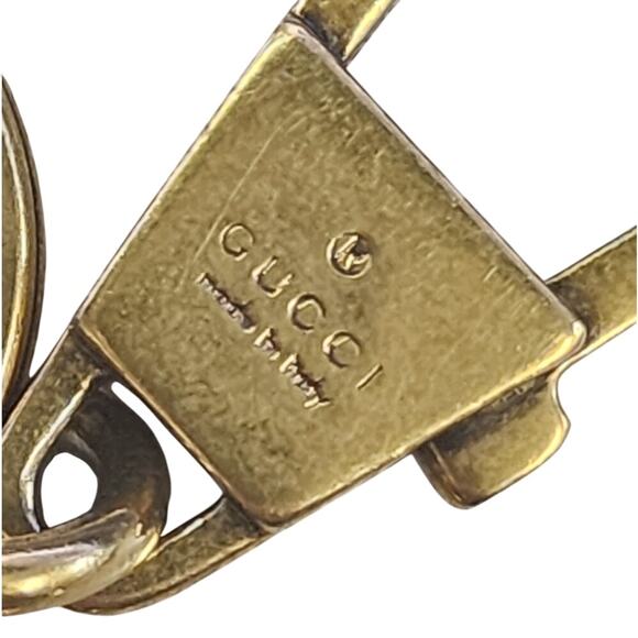 Gucci Garden Oval Patterned Snake Keychain, Limited Edition with Box - Picture 2 of 9